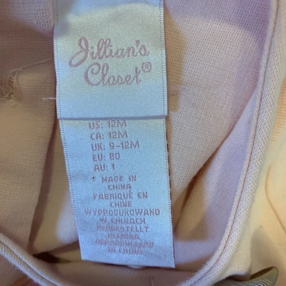 Jillian’s Closet|Baby Girl Long Sleeve Dress- Size 12 Months